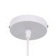 GloboStar® SANTOR 00728 Vintage Κρεμαστό Φωτιστικό Οροφής Μονόφωτο 1 x E27 Λευκό - Μπλε Καμπάνα με Σχοινί Φ30 x Υ30cm GloboStar® SANTOR 00728 Vintage Κρεμαστό Φωτιστικό Οροφής Μονόφωτο 1 x E27 Λευκό - Μπλε Καμπάνα με Σχοινί Φ30 x Υ30cm