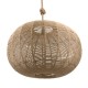 GloboStar® MANDALA 00732 Vintage Κρεμαστό Φωτιστικό Οροφής Μονόφωτο 1 x E27 Πλέγμα με Μπεζ Σχοινί Φ80 x Υ60cm GloboStar® MANDALA 00732 Vintage Κρεμαστό Φωτιστικό Οροφής Μονόφωτο 1 x E27 Πλέγμα με Μπεζ Σχοινί Φ80 x Υ60cm