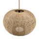 GloboStar® MANDALA 00732 Vintage Κρεμαστό Φωτιστικό Οροφής Μονόφωτο 1 x E27 Πλέγμα με Μπεζ Σχοινί Φ80 x Υ60cm GloboStar® MANDALA 00732 Vintage Κρεμαστό Φωτιστικό Οροφής Μονόφωτο 1 x E27 Πλέγμα με Μπεζ Σχοινί Φ80 x Υ60cm