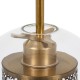 GloboStar® AVERY 00739 Μοντέρνο Κρεμαστό Φωτιστικό Οροφής Μονόφωτο 1 x E27 Διάφανο Γυάλινο με Χρυσό Μεταλλικό Πλέγμα Φ18 x Υ38cm GloboStar® AVERY 00739 Μοντέρνο Κρεμαστό Φωτιστικό Οροφής Μονόφωτο 1 x E27 Διάφανο Γυάλινο με Χρυσό Μεταλλικό Πλέγμα Φ18 x Υ38cm