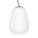 GloboStar® FREYA 00745 Μοντέρνο Κρεμαστό Φωτιστικό Οροφής Μονόφωτο 1 x E27 Λευκό Γυάλινο Φ24 x Υ35cm GloboStar® FREYA 00745 Μοντέρνο Κρεμαστό Φωτιστικό Οροφής Μονόφωτο 1 x E27 Λευκό Γυάλινο Φ24 x Υ35cm