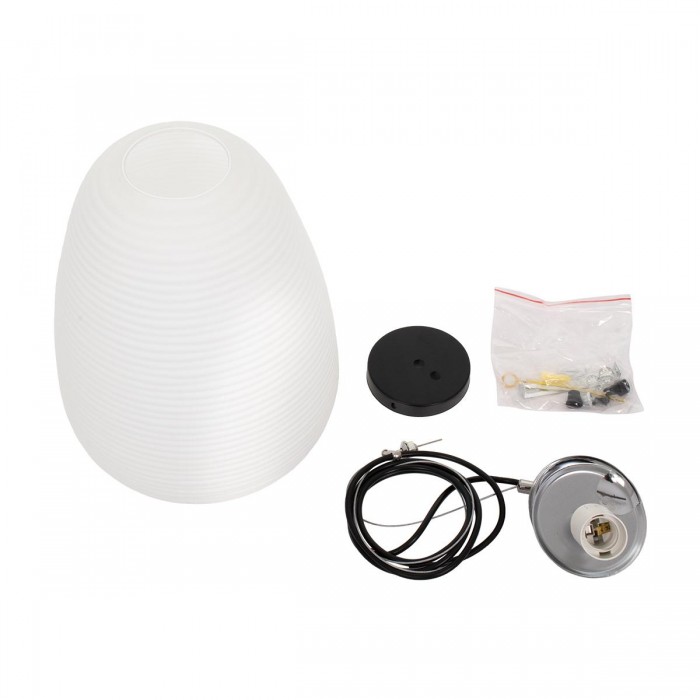 GloboStar® FREYA 00745 Μοντέρνο Κρεμαστό Φωτιστικό Οροφής Μονόφωτο 1 x E27 Λευκό Γυάλινο Φ24 x Υ35cm GloboStar® FREYA 00745 Μοντέρνο Κρεμαστό Φωτιστικό Οροφής Μονόφωτο 1 x E27 Λευκό Γυάλινο Φ24 x Υ35cm