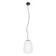 GloboStar® FREYA 00745 Μοντέρνο Κρεμαστό Φωτιστικό Οροφής Μονόφωτο 1 x E27 Λευκό Γυάλινο Φ24 x Υ35cm GloboStar® FREYA 00745 Μοντέρνο Κρεμαστό Φωτιστικό Οροφής Μονόφωτο 1 x E27 Λευκό Γυάλινο Φ24 x Υ35cm
