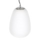 GloboStar® FREYA 00745 Μοντέρνο Κρεμαστό Φωτιστικό Οροφής Μονόφωτο 1 x E27 Λευκό Γυάλινο Φ24 x Υ35cm GloboStar® FREYA 00745 Μοντέρνο Κρεμαστό Φωτιστικό Οροφής Μονόφωτο 1 x E27 Λευκό Γυάλινο Φ24 x Υ35cm