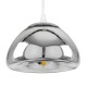 GloboStar® CRISTIN 00756 Μοντέρνο Κρεμαστό Φωτιστικό Οροφής Μονόφωτο 1 x G4 AC 230V Ασημί Νίκελ Γυάλινο Φ18 x Υ13cm GloboStar® CRISTIN 00756 Μοντέρνο Κρεμαστό Φωτιστικό Οροφής Μονόφωτο 1 x G4 AC 230V Ασημί Νίκελ Γυάλινο Φ18 x Υ13cm