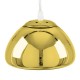 GloboStar® CRISTIN 00757 Μοντέρνο Κρεμαστό Φωτιστικό Οροφής Μονόφωτο 1 x G4 AC 230V Χρυσό Γυάλινο Φ18 x Υ13cm GloboStar® CRISTIN 00757 Μοντέρνο Κρεμαστό Φωτιστικό Οροφής Μονόφωτο 1 x G4 AC 230V Χρυσό Γυάλινο Φ18 x Υ13cm