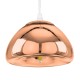GloboStar® CRISTIN 00758 Μοντέρνο Κρεμαστό Φωτιστικό Οροφής Μονόφωτο 1 x G4 AC 230V Χάλκινο Γυάλινο Φ18 x Υ13cm GloboStar® CRISTIN 00758 Μοντέρνο Κρεμαστό Φωτιστικό Οροφής Μονόφωτο 1 x G4 AC 230V Χάλκινο Γυάλινο Φ18 x Υ13cm