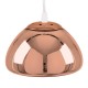GloboStar® CRISTIN 00758 Μοντέρνο Κρεμαστό Φωτιστικό Οροφής Μονόφωτο 1 x G4 AC 230V Χάλκινο Γυάλινο Φ18 x Υ13cm GloboStar® CRISTIN 00758 Μοντέρνο Κρεμαστό Φωτιστικό Οροφής Μονόφωτο 1 x G4 AC 230V Χάλκινο Γυάλινο Φ18 x Υ13cm