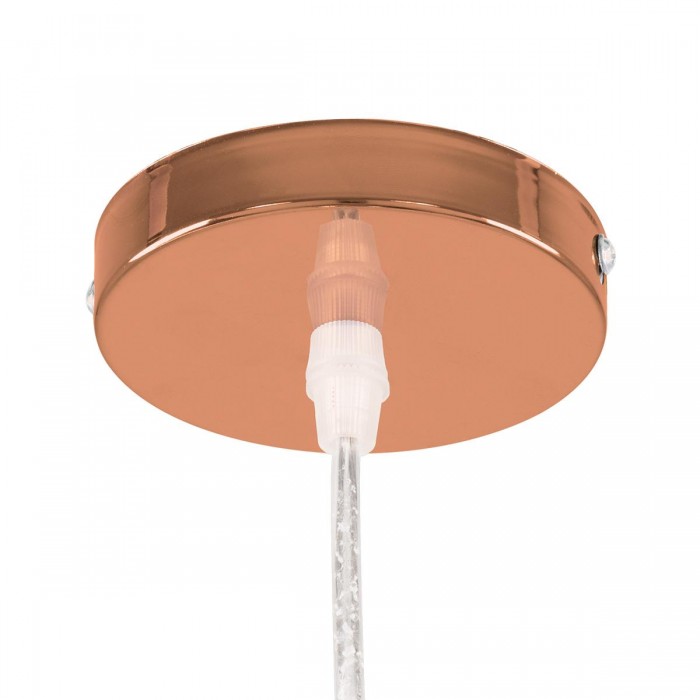 GloboStar® CRISTIN 00758 Μοντέρνο Κρεμαστό Φωτιστικό Οροφής Μονόφωτο 1 x G4 AC 230V Χάλκινο Γυάλινο Φ18 x Υ13cm GloboStar® CRISTIN 00758 Μοντέρνο Κρεμαστό Φωτιστικό Οροφής Μονόφωτο 1 x G4 AC 230V Χάλκινο Γυάλινο Φ18 x Υ13cm