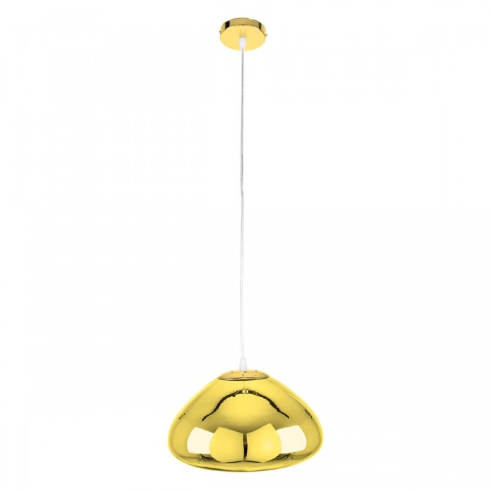 GloboStar® CRISTIN 00760 Μοντέρνο Κρεμαστό Φωτιστικό Οροφής Μονόφωτο 1 x E27 Χρυσό Γυάλινο Φ30 x Υ19cm GloboStar® CRISTIN 00760 Μοντέρνο Κρεμαστό Φωτιστικό Οροφής Μονόφωτο 1 x E27 Χρυσό Γυάλινο Φ30 x Υ19cm
