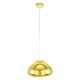 GloboStar® CRISTIN 00760 Μοντέρνο Κρεμαστό Φωτιστικό Οροφής Μονόφωτο 1 x E27 Χρυσό Γυάλινο Φ30 x Υ19cm GloboStar® CRISTIN 00760 Μοντέρνο Κρεμαστό Φωτιστικό Οροφής Μονόφωτο 1 x E27 Χρυσό Γυάλινο Φ30 x Υ19cm
