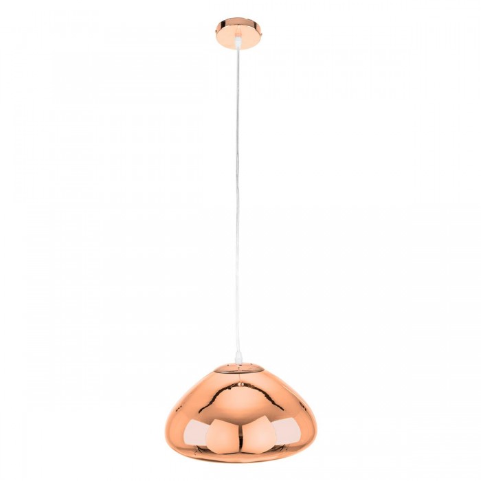 GloboStar® CRISTIN 00761 Μοντέρνο Κρεμαστό Φωτιστικό Οροφής Μονόφωτο 1 x E27 Χάλκινο Γυάλινο Φ30 x Υ19cm GloboStar® CRISTIN 00761 Μοντέρνο Κρεμαστό Φωτιστικό Οροφής Μονόφωτο 1 x E27 Χάλκινο Γυάλινο Φ30 x Υ19cm