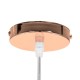 GloboStar® CRISTIN 00761 Μοντέρνο Κρεμαστό Φωτιστικό Οροφής Μονόφωτο 1 x E27 Χάλκινο Γυάλινο Φ30 x Υ19cm GloboStar® CRISTIN 00761 Μοντέρνο Κρεμαστό Φωτιστικό Οροφής Μονόφωτο 1 x E27 Χάλκινο Γυάλινο Φ30 x Υ19cm