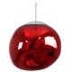 GloboStar® DIXAR 00763 Μοντέρνο Κρεμαστό Φωτιστικό Οροφής Μονόφωτο 1 x E27 Γυάλινο Κόκκινο Φ36 x Υ45cm GloboStar® DIXAR 00763 Μοντέρνο Κρεμαστό Φωτιστικό Οροφής Μονόφωτο 1 x E27 Γυάλινο Κόκκινο Φ36 x Υ45cm