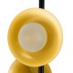 GloboStar® JOLIET 00781 Μοντέρνο Κρεμαστό Φωτιστικό Οροφής Τρίφωτο 3 x G9 AC 230V Μαύρο - Χρυσό Μεταλλικό Πλέγμα Φ28 x Υ63cm