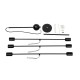 GloboStar® ZANE 00784 Μοντέρνο Φωτιστικό Οροφής Πολύφωτο Μαύρο Μεταλλικό Ράγα Φ70 x Y100cm GloboStar® ZANE 00784 Μοντέρνο Φωτιστικό Οροφής Πολύφωτο Μαύρο Μεταλλικό Ράγα Φ70 x Y100cm