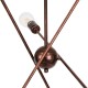 GloboStar® ZANE 00785 Μοντέρνο Φωτιστικό Οροφής Πολύφωτο Χάλκινο Μεταλλικό Ράγα Φ70 x Y100cm GloboStar® ZANE 00785 Μοντέρνο Φωτιστικό Οροφής Πολύφωτο Χάλκινο Μεταλλικό Ράγα Φ70 x Y100cm