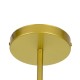 GloboStar® ZANE 00786 Μοντέρνο Φωτιστικό Οροφής Πολύφωτο Χρυσό Μεταλλικό Ράγα Φ70 x Y100cm GloboStar® ZANE 00786 Μοντέρνο Φωτιστικό Οροφής Πολύφωτο Χρυσό Μεταλλικό Ράγα Φ70 x Y100cm