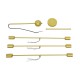 GloboStar® ZANE 00786 Μοντέρνο Φωτιστικό Οροφής Πολύφωτο Χρυσό Μεταλλικό Ράγα Φ70 x Y100cm GloboStar® ZANE 00786 Μοντέρνο Φωτιστικό Οροφής Πολύφωτο Χρυσό Μεταλλικό Ράγα Φ70 x Y100cm