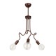 GloboStar® ASPECT 00788 Μοντέρνο Φωτιστικό Οροφής Τρίφωτο Χάλκινο Μεταλλικό Πλέγμα Φ42 x Y60cm GloboStar® ASPECT 00788 Μοντέρνο Φωτιστικό Οροφής Τρίφωτο Χάλκινο Μεταλλικό Πλέγμα Φ42 x Y60cm