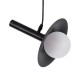 GloboStar® CELEST 00789 Μοντέρνο Μεταλλικό Κρεμαστό Φωτιστικό Οροφής Ανάρτηση Μονόφωτο 1 x G9 Μαύρο με Λευκό Γυαλί Φ20 x Y26.5cm GloboStar® CELEST 00789 Μοντέρνο Μεταλλικό Κρεμαστό Φωτιστικό Οροφής Ανάρτηση Μονόφωτο 1 x G9 Μαύρο με Λευκό Γυαλί Φ20 x Y26.5cm