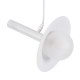 GloboStar® CELEST 00790 Μοντέρνο Μεταλλικό Κρεμαστό Φωτιστικό Οροφής Ανάρτηση Μονόφωτο 1 x G9 Λευκό με Λευκό Γυαλί Φ20 x Y26.5cm GloboStar® CELEST 00790 Μοντέρνο Μεταλλικό Κρεμαστό Φωτιστικό Οροφής Ανάρτηση Μονόφωτο 1 x G9 Λευκό με Λευκό Γυαλί Φ20 x Y26.5cm