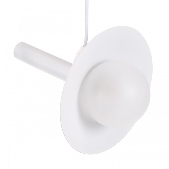 GloboStar® CELEST 00790 Μοντέρνο Μεταλλικό Κρεμαστό Φωτιστικό Οροφής Ανάρτηση Μονόφωτο 1 x G9 Λευκό με Λευκό Γυαλί Φ20 x Y26.5cm GloboStar® CELEST 00790 Μοντέρνο Μεταλλικό Κρεμαστό Φωτιστικό Οροφής Ανάρτηση Μονόφωτο 1 x G9 Λευκό με Λευκό Γυαλί Φ20 x Y26.5cm