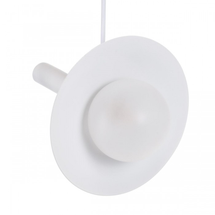 GloboStar® CELEST 00790 Μοντέρνο Μεταλλικό Κρεμαστό Φωτιστικό Οροφής Ανάρτηση Μονόφωτο 1 x G9 Λευκό με Λευκό Γυαλί Φ20 x Y26.5cm GloboStar® CELEST 00790 Μοντέρνο Μεταλλικό Κρεμαστό Φωτιστικό Οροφής Ανάρτηση Μονόφωτο 1 x G9 Λευκό με Λευκό Γυαλί Φ20 x Y26.5cm