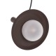GloboStar® CELEST 00791 Μοντέρνο Μεταλλικό Κρεμαστό Φωτιστικό Οροφής Ανάρτηση Μονόφωτο 1 x G9 Καφέ με Λευκό Γυαλί Φ20 x Y26.5cm GloboStar® CELEST 00791 Μοντέρνο Μεταλλικό Κρεμαστό Φωτιστικό Οροφής Ανάρτηση Μονόφωτο 1 x G9 Καφέ με Λευκό Γυαλί Φ20 x Y26.5cm