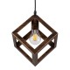 GloboStar® CUBE 00793 Μοντέρνο Κρεμαστό Φωτιστικό Οροφής Μονόφωτο 1 x E27 Καφέ Σκουριά Μεταλλικό Πλέγμα Μ25 x Π25 x Υ25cm GloboStar® CUBE 00793 Μοντέρνο Κρεμαστό Φωτιστικό Οροφής Μονόφωτο 1 x E27 Καφέ Σκουριά Μεταλλικό Πλέγμα Μ25 x Π25 x Υ25cm