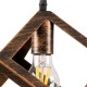 GloboStar® CUBE 00793 Μοντέρνο Κρεμαστό Φωτιστικό Οροφής Μονόφωτο 1 x E27 Καφέ Σκουριά Μεταλλικό Πλέγμα Μ25 x Π25 x Υ25cm GloboStar® CUBE 00793 Μοντέρνο Κρεμαστό Φωτιστικό Οροφής Μονόφωτο 1 x E27 Καφέ Σκουριά Μεταλλικό Πλέγμα Μ25 x Π25 x Υ25cm