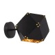 GloboStar® WELLES Replica 00794 Μοντέρνο Φωτιστικό Τοίχου Απλίκα Μονόφωτο Μεταλλικό Μαύρο - Χρυσό Μ17 x Π28 x Υ17cm GloboStar® WELLES Replica 00794 Μοντέρνο Φωτιστικό Τοίχου Απλίκα Μονόφωτο Μεταλλικό Μαύρο - Χρυσό Μ17 x Π28 x Υ17cm