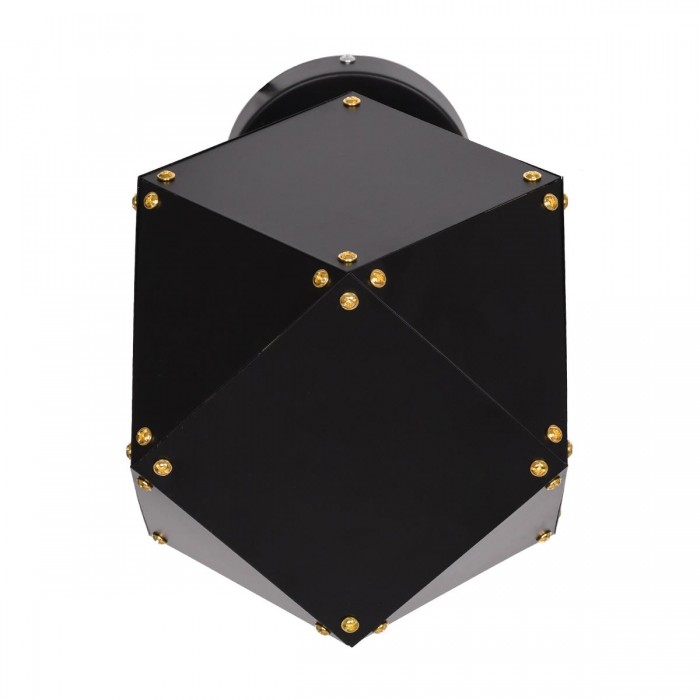 GloboStar® WELLES Replica 00794 Μοντέρνο Φωτιστικό Τοίχου Απλίκα Μονόφωτο Μεταλλικό Μαύρο - Χρυσό Μ17 x Π28 x Υ17cm GloboStar® WELLES Replica 00794 Μοντέρνο Φωτιστικό Τοίχου Απλίκα Μονόφωτο Μεταλλικό Μαύρο - Χρυσό Μ17 x Π28 x Υ17cm