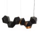 GloboStar® WELLES Replica 00797 Μοντέρνο Κρεμαστό Φωτιστικό Οροφής Πολύφωτο 6 x E14 Μεταλλικό Μαύρο - Χρυσό Μ98 x Π32 x Υ30cm GloboStar® WELLES Replica 00797 Μοντέρνο Κρεμαστό Φωτιστικό Οροφής Πολύφωτο 6 x E14 Μεταλλικό Μαύρο - Χρυσό Μ98 x Π32 x Υ30cm
