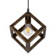 GloboStar® CUBE 00803 Μοντέρνο Κρεμαστό Φωτιστικό Οροφής Μονόφωτο 1 x E27 Χρυσό Σκουριά Μεταλλικό Πλέγμα Μ25 x Π25 x Υ25cm GloboStar® CUBE 00803 Μοντέρνο Κρεμαστό Φωτιστικό Οροφής Μονόφωτο 1 x E27 Χρυσό Σκουριά Μεταλλικό Πλέγμα Μ25 x Π25 x Υ25cm