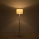 GloboStar® ASHLEY 00823 Μοντέρνο Φωτιστικό Δαπέδου Μονόφωτο 1 x E27 Λευκό Μεταλλικό Καμπάνα με Λευκό Ύφασμα & Λευκή Βάση D35 x H145cm GloboStar® ASHLEY 00823 Μοντέρνο Φωτιστικό Δαπέδου Μονόφωτο 1 x E27 Λευκό Μεταλλικό Καμπάνα με Λευκό Ύφασμα & Λευκή Βάση D35 x H145cm