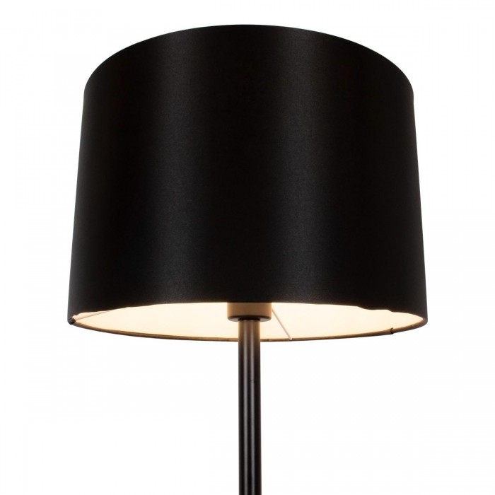GloboStar® ASHLEY 00824 Μοντέρνο Φωτιστικό Δαπέδου Μονόφωτο 1 x E27 Μαύρο Μεταλλικό Καμπάνα με Μαύρο Ύφασμα & Εφέ Ξύλου D40 x H145cm GloboStar® ASHLEY 00824 Μοντέρνο Φωτιστικό Δαπέδου Μονόφωτο 1 x E27 Μαύρο Μεταλλικό Καμπάνα με Μαύρο Ύφασμα & Εφέ Ξύλου D40 x H145cm