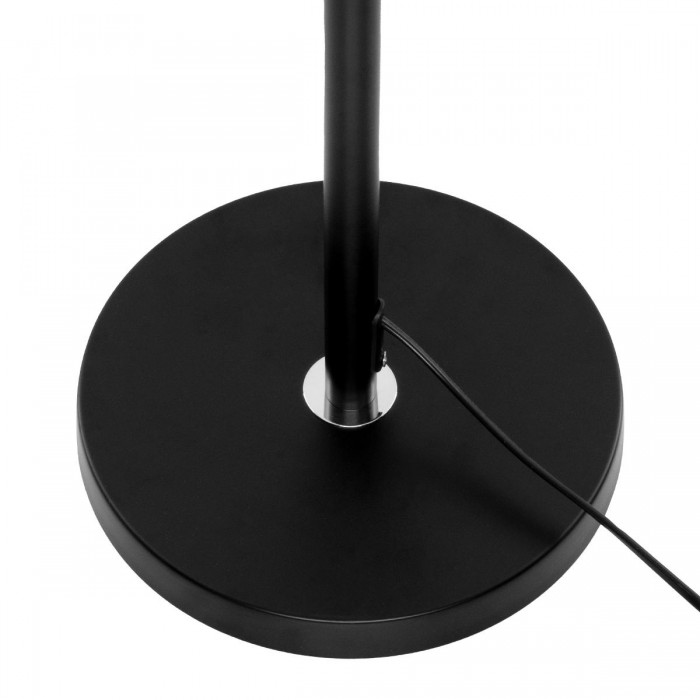 GloboStar® ASHLEY 00824 Μοντέρνο Φωτιστικό Δαπέδου Μονόφωτο 1 x E27 Μαύρο Μεταλλικό Καμπάνα με Μαύρο Ύφασμα & Εφέ Ξύλου D40 x H145cm GloboStar® ASHLEY 00824 Μοντέρνο Φωτιστικό Δαπέδου Μονόφωτο 1 x E27 Μαύρο Μεταλλικό Καμπάνα με Μαύρο Ύφασμα & Εφέ Ξύλου D40 x H145cm