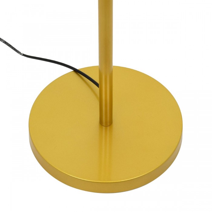 GloboStar® ASHLEY 00825 Μοντέρνο Φωτιστικό Δαπέδου Μονόφωτο 1 x E27 Χρυσό Μεταλλικό Καμπάνα με Μαύρο Ύφασμα & Χρυσή Βάση D40 x H148cm GloboStar® ASHLEY 00825 Μοντέρνο Φωτιστικό Δαπέδου Μονόφωτο 1 x E27 Χρυσό Μεταλλικό Καμπάνα με Μαύρο Ύφασμα & Χρυσή Βάση D40 x H148cm