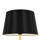 GloboStar® CEDAR 00827 Μοντέρνο Φωτιστικό Δαπέδου Μονόφωτο 1 x E27 Μαύρο Μεταλλικό Καμπάνα με Μαύρο Ύφασμα & Εφέ Ξύλου D40 x H148cm GloboStar® CEDAR 00827 Μοντέρνο Φωτιστικό Δαπέδου Μονόφωτο 1 x E27 Μαύρο Μεταλλικό Καμπάνα με Μαύρο Ύφασμα & Εφέ Ξύλου D40 x H148cm