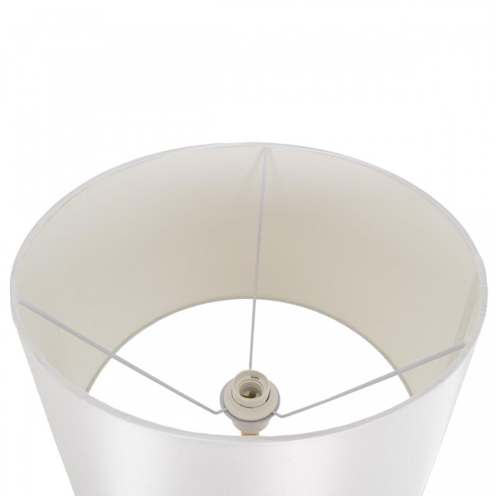 GloboStar® CEDAR 00828 Μοντέρνο Φωτιστικό Δαπέδου Μονόφωτο 1 x E27 Λευκό Μεταλλικό Καμπάνα με Λευκό Ύφασμα & Εφέ Ξύλου D40 x H148cm GloboStar® CEDAR 00828 Μοντέρνο Φωτιστικό Δαπέδου Μονόφωτο 1 x E27 Λευκό Μεταλλικό Καμπάνα με Λευκό Ύφασμα & Εφέ Ξύλου D40 x H148cm