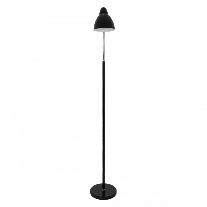 GloboStar® VERSA 00830 Μοντέρνο Φωτιστικό Δαπέδου Μονόφωτο Μεταλλικό Μαύρο με Μαύρη Μαρμάρινη Βάση Φ14.5 x Υ155cm GloboStar® VERSA 00830 Μοντέρνο Φωτιστικό Δαπέδου Μονόφωτο Μεταλλικό Μαύρο με Μαύρη Μαρμάρινη Βάση Φ14.5 x Υ155cm