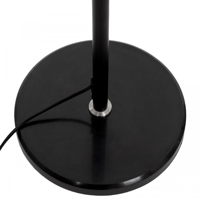 GloboStar® VERSA 00830 Μοντέρνο Φωτιστικό Δαπέδου Μονόφωτο Μεταλλικό Μαύρο με Μαύρη Μαρμάρινη Βάση Φ14.5 x Υ155cm GloboStar® VERSA 00830 Μοντέρνο Φωτιστικό Δαπέδου Μονόφωτο Μεταλλικό Μαύρο με Μαύρη Μαρμάρινη Βάση Φ14.5 x Υ155cm