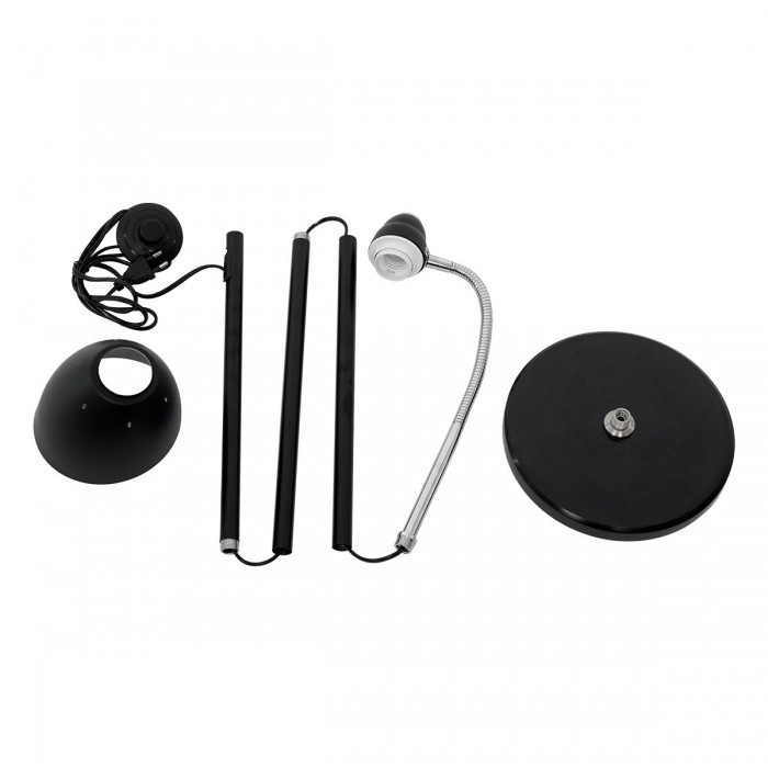 GloboStar® VERSA 00830 Μοντέρνο Φωτιστικό Δαπέδου Μονόφωτο Μεταλλικό Μαύρο με Μαύρη Μαρμάρινη Βάση Φ14.5 x Υ155cm GloboStar® VERSA 00830 Μοντέρνο Φωτιστικό Δαπέδου Μονόφωτο Μεταλλικό Μαύρο με Μαύρη Μαρμάρινη Βάση Φ14.5 x Υ155cm