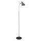 GloboStar® VERSA 00831 Μοντέρνο Φωτιστικό Δαπέδου Μονόφωτο 1 x E27 Ασημί Μεταλλικό Καμπάνα με Λευκή Μαρμάρινη Βάση D15 x H155cm GloboStar® VERSA 00831 Μοντέρνο Φωτιστικό Δαπέδου Μονόφωτο 1 x E27 Ασημί Μεταλλικό Καμπάνα με Λευκή Μαρμάρινη Βάση D15 x H155cm