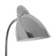 GloboStar® VERSA 00831 Μοντέρνο Φωτιστικό Δαπέδου Μονόφωτο 1 x E27 Ασημί Μεταλλικό Καμπάνα με Λευκή Μαρμάρινη Βάση D15 x H155cm GloboStar® VERSA 00831 Μοντέρνο Φωτιστικό Δαπέδου Μονόφωτο 1 x E27 Ασημί Μεταλλικό Καμπάνα με Λευκή Μαρμάρινη Βάση D15 x H155cm