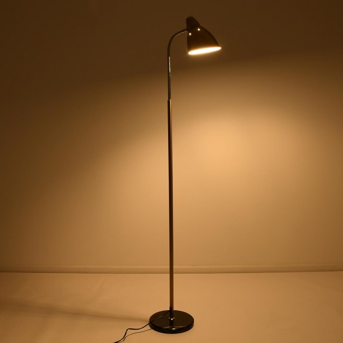 GloboStar® VERSA 00832 Μοντέρνο Φωτιστικό Δαπέδου Μονόφωτο 1 x E27 Μπρονζέ Χρυσό Μεταλλικό Καμπάνα με Μαύρη Μαρμάρινη Βάση D15 x H155cm GloboStar® VERSA 00832 Μοντέρνο Φωτιστικό Δαπέδου Μονόφωτο 1 x E27 Μπρονζέ Χρυσό Μεταλλικό Καμπάνα με Μαύρη Μαρμάρινη Βάση D15 x H155cm