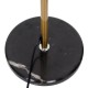 GloboStar® VERSA 00832 Μοντέρνο Φωτιστικό Δαπέδου Μονόφωτο 1 x E27 Μπρονζέ Χρυσό Μεταλλικό Καμπάνα με Μαύρη Μαρμάρινη Βάση D15 x H155cm GloboStar® VERSA 00832 Μοντέρνο Φωτιστικό Δαπέδου Μονόφωτο 1 x E27 Μπρονζέ Χρυσό Μεταλλικό Καμπάνα με Μαύρη Μαρμάρινη Βάση D15 x H155cm