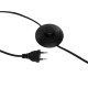 GloboStar® VERSA 00833 Μοντέρνο Φωτιστικό Δαπέδου Μονόφωτο 1 x E27 Χρυσό Μεταλλικό Καμπάνα με Μαύρη Μαρμάρινη Βάση D15 x H155cm GloboStar® VERSA 00833 Μοντέρνο Φωτιστικό Δαπέδου Μονόφωτο 1 x E27 Χρυσό Μεταλλικό Καμπάνα με Μαύρη Μαρμάρινη Βάση D15 x H155cm