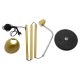 GloboStar® VERSA 00833 Μοντέρνο Φωτιστικό Δαπέδου Μονόφωτο 1 x E27 Χρυσό Μεταλλικό Καμπάνα με Μαύρη Μαρμάρινη Βάση D15 x H155cm GloboStar® VERSA 00833 Μοντέρνο Φωτιστικό Δαπέδου Μονόφωτο 1 x E27 Χρυσό Μεταλλικό Καμπάνα με Μαύρη Μαρμάρινη Βάση D15 x H155cm